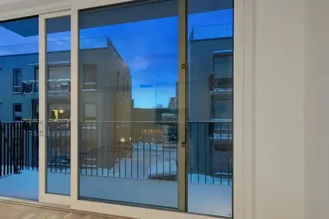 Aluminum and glass work in Beirut — window frames, sliding glass doors, railings and partitions
