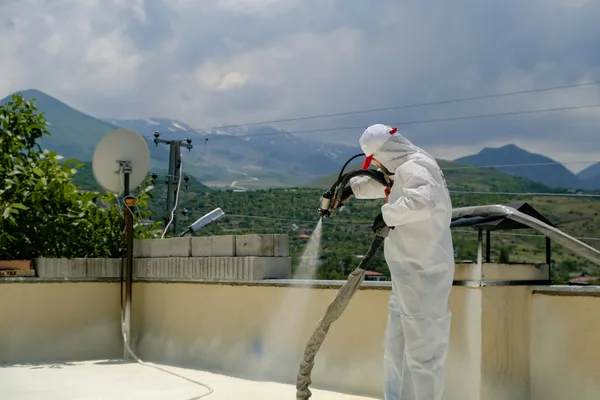 Waterproofing in Beirut — roof, balcony, terrace membrane and damp wall treatment